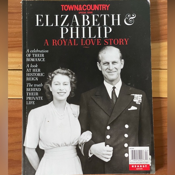 Elizabeth & Philip A Royal Love Story Special Edition Magazine 2021 Town Country - Picture 1 of 6